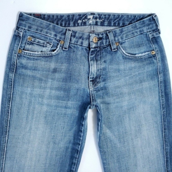 7 for all Mankind A POCKET BOOT CUT Faded Jeans 28 - Picture 5 of 8